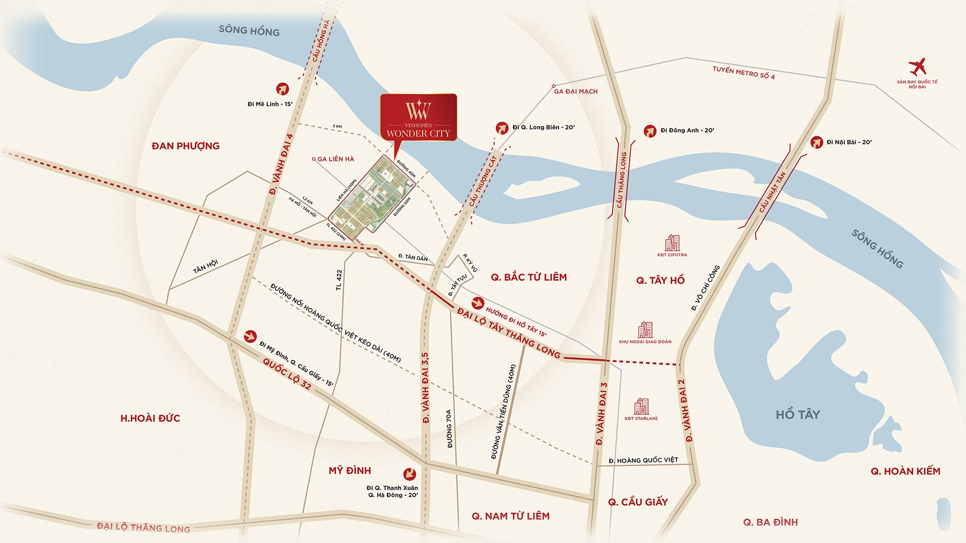 Phối cảnh dự án Vinhomes Đan Phượng Hà Nội